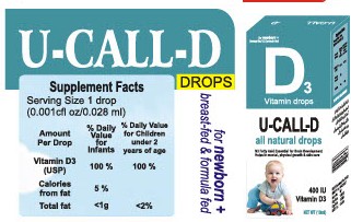 U-CALL-D Vitamins Drops - Image 2